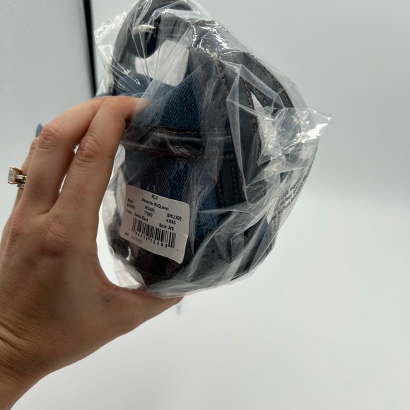 Alexander McQueen Micro Denim Bucket Bag - Picture 3 of 4